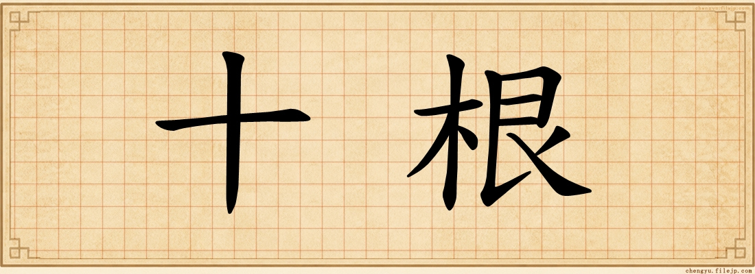 十根