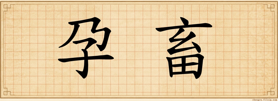 孕畜
