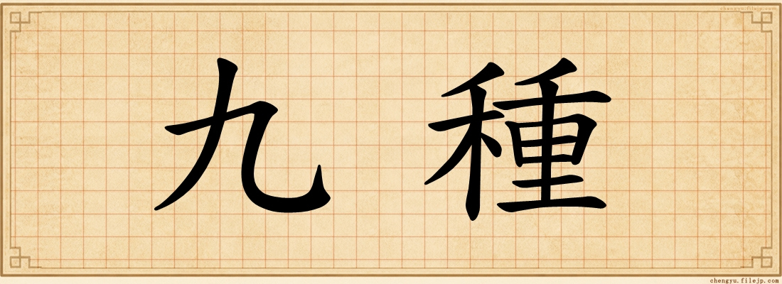 九種