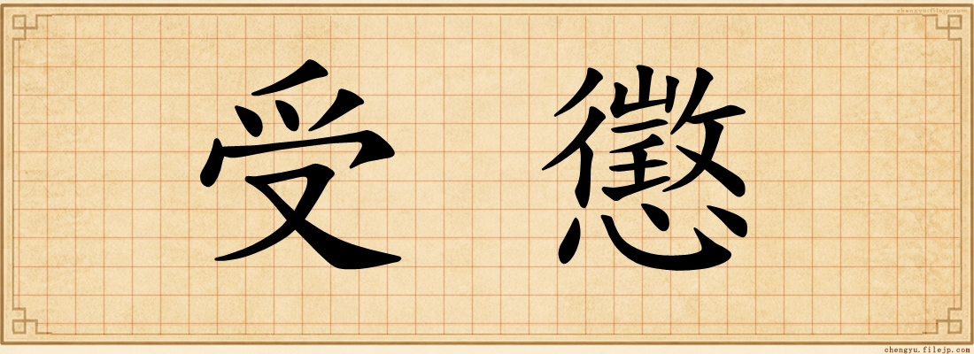 受懲