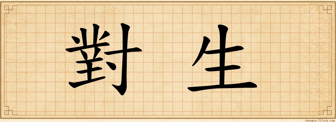 對生