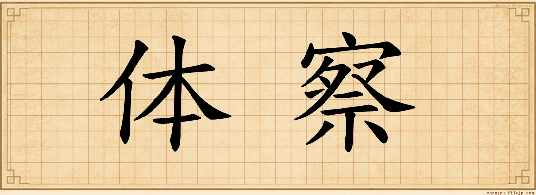 体察