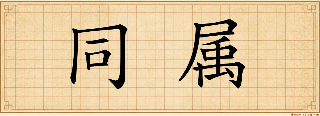 同属