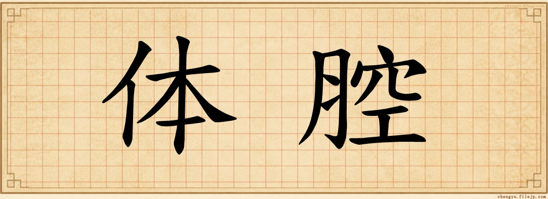 体腔