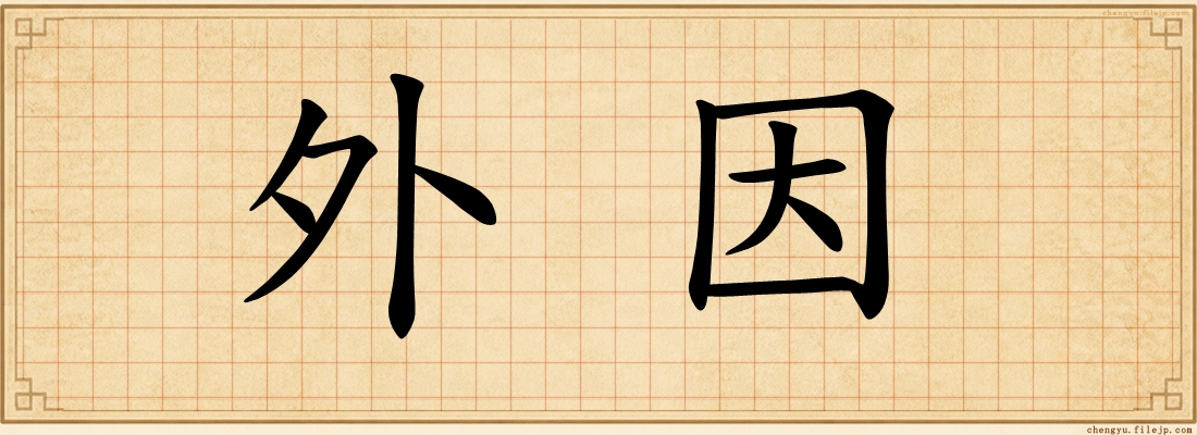 外因