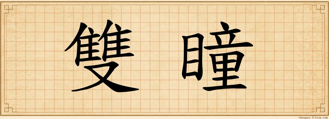 雙瞳