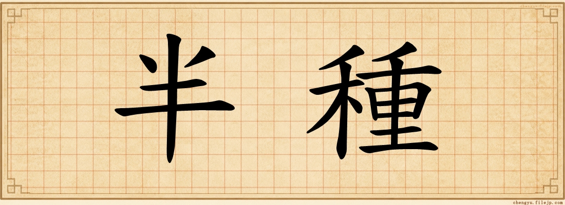 半種