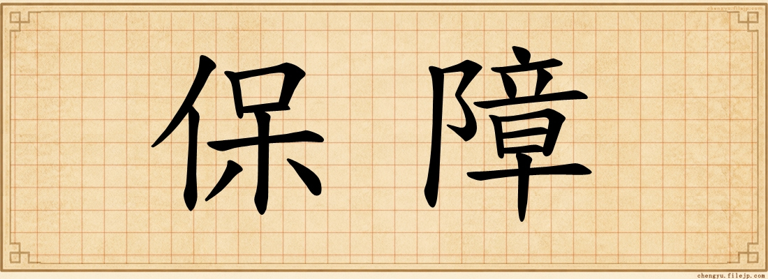 保障