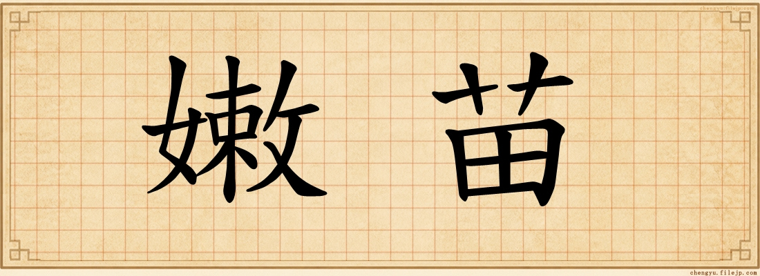 嫩苗