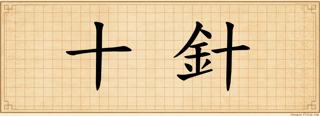 十針