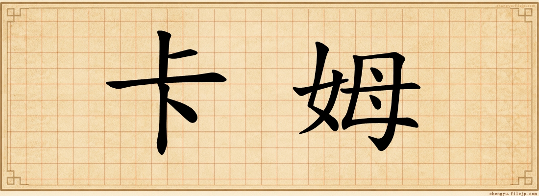 卡姆