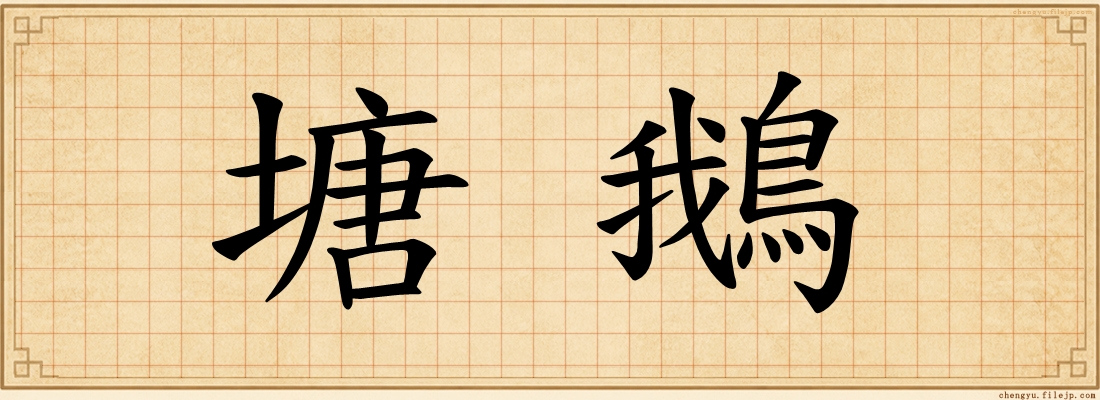 塘鵝