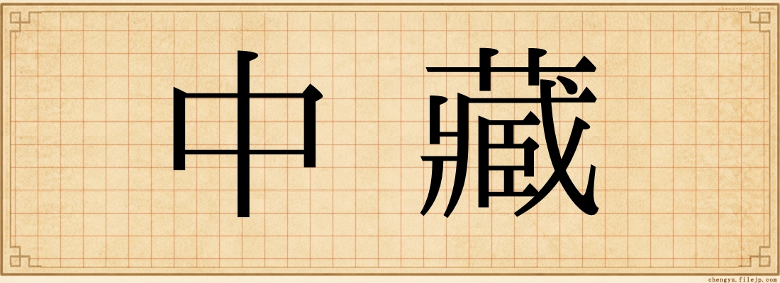 中藏