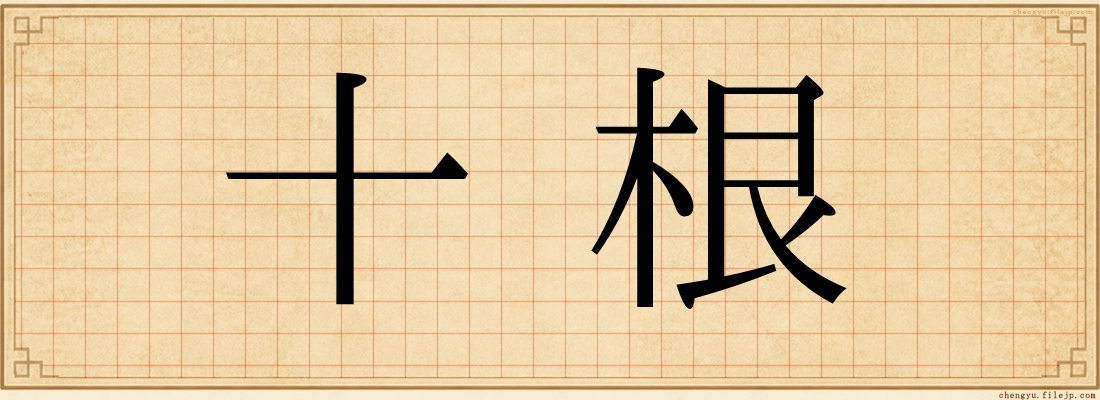十根