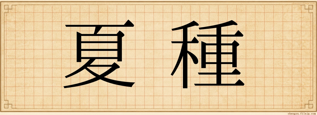 夏種