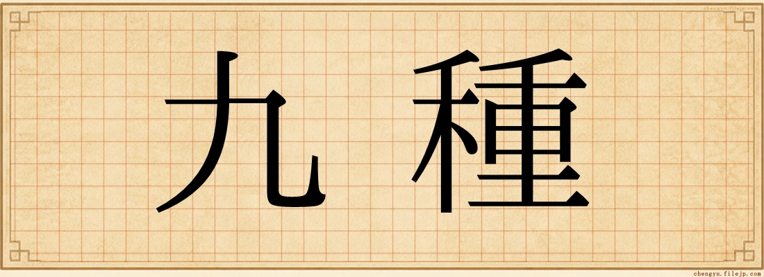 九種