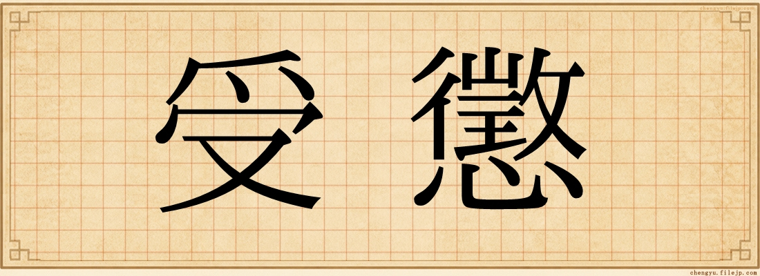 受懲