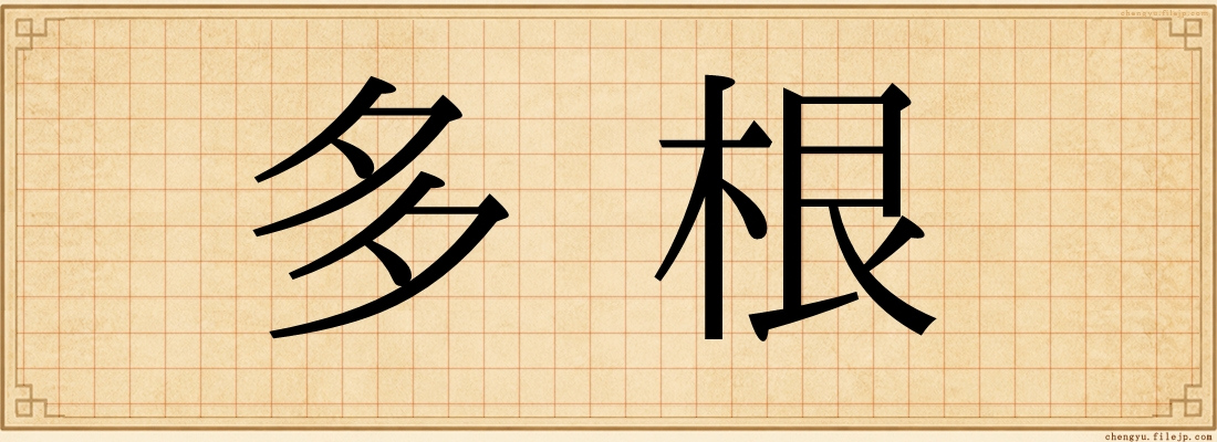 多根
