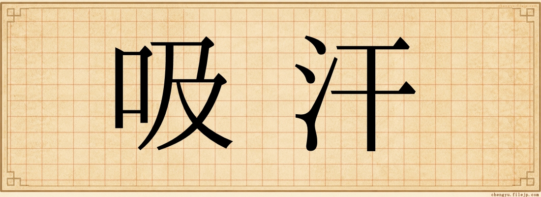 吸汗