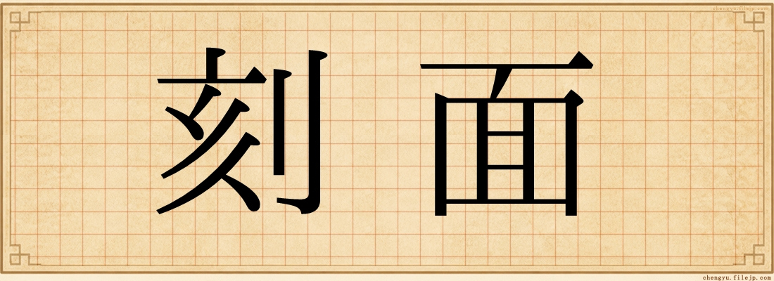 刻面