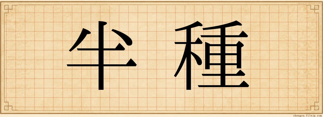 半種