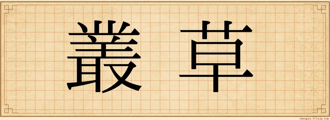 叢草