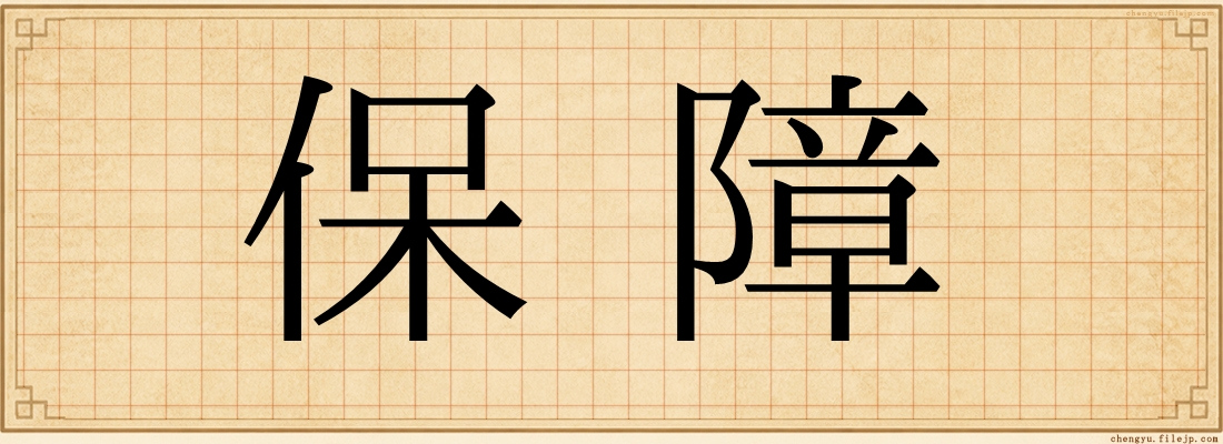 保障