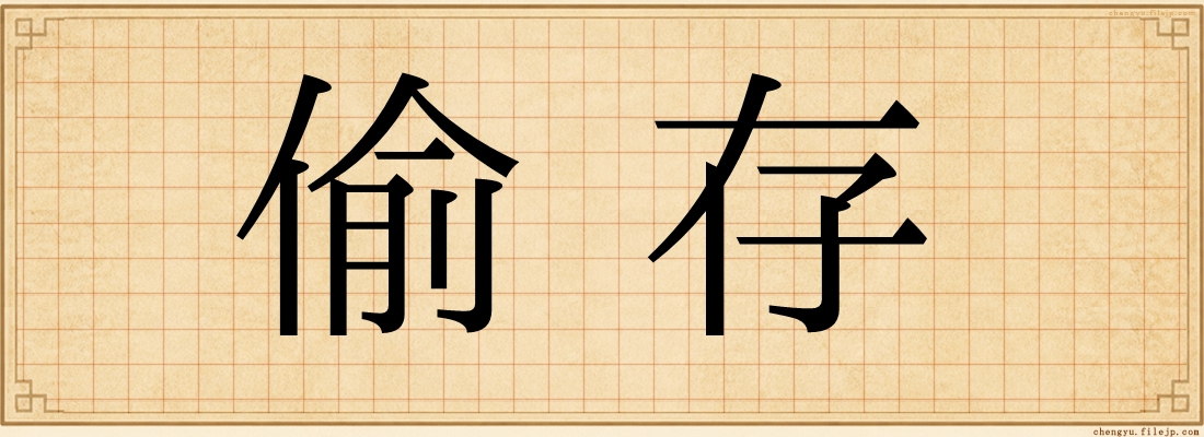 偷存