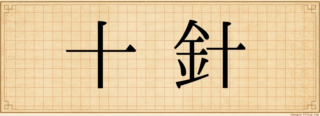 十針