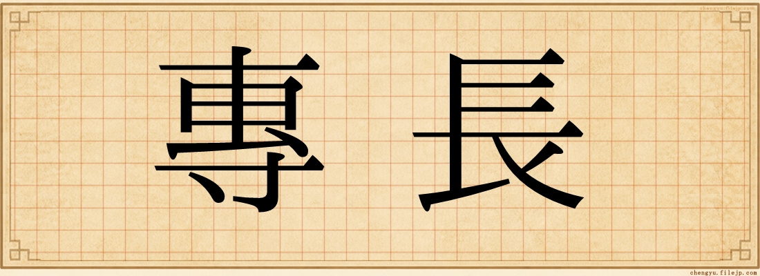 專長