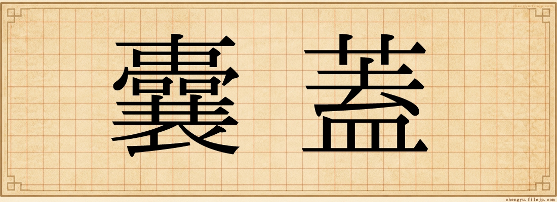 囊蓋
