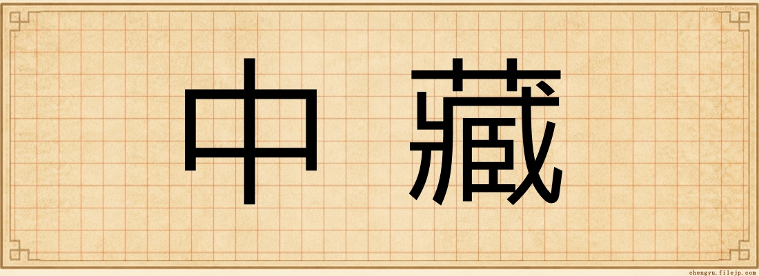 中藏