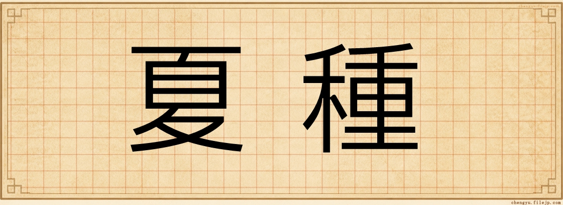 夏種