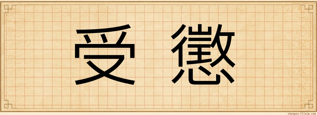 受懲