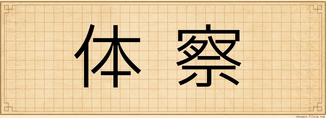 体察