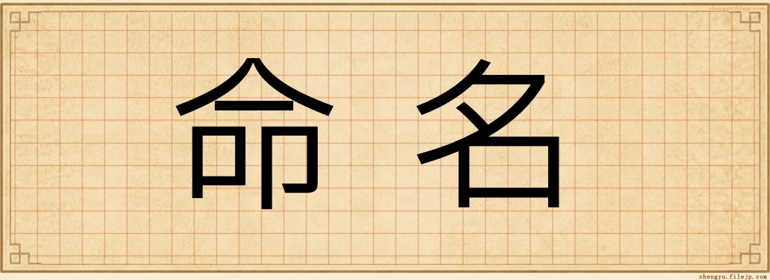 命名