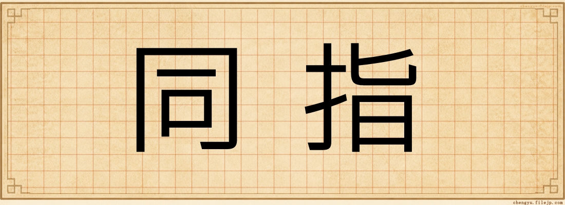同指