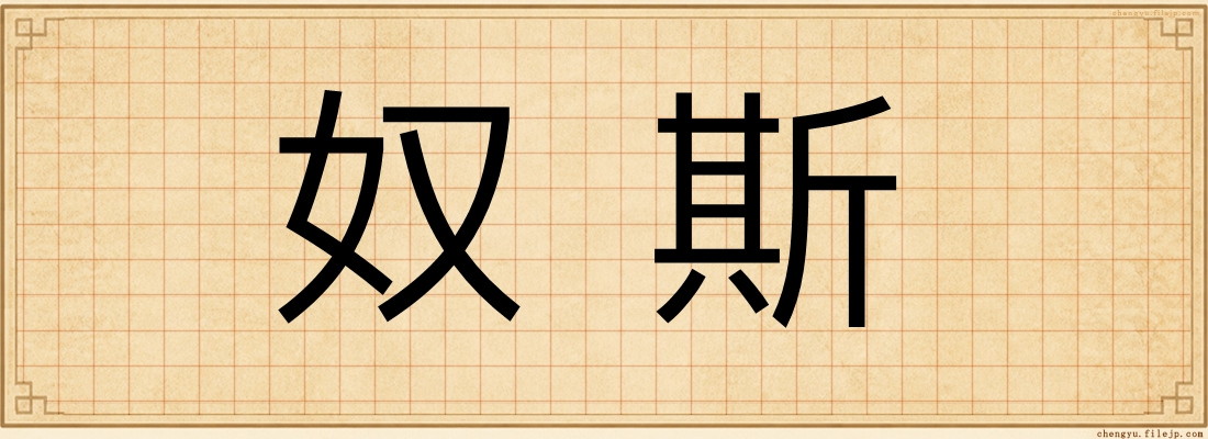奴斯