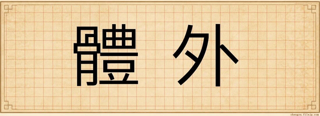 體外