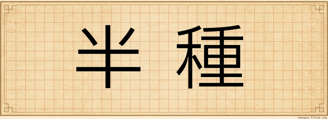 半種