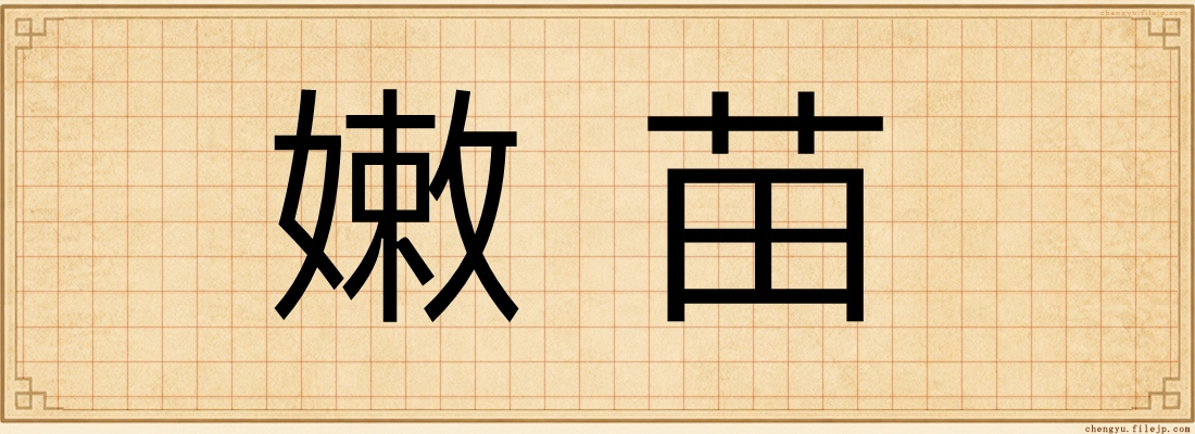 嫩苗