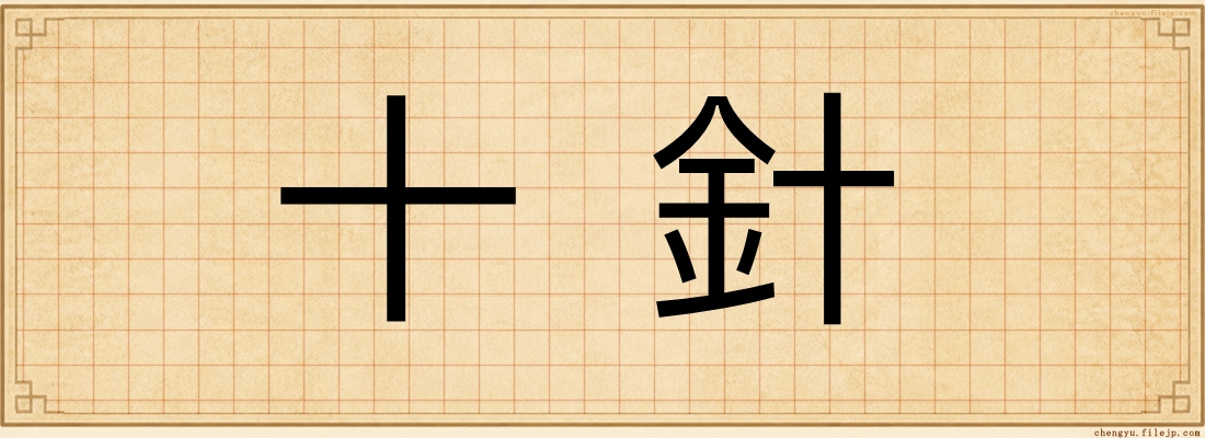 十針