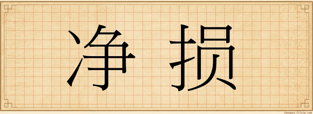 净损