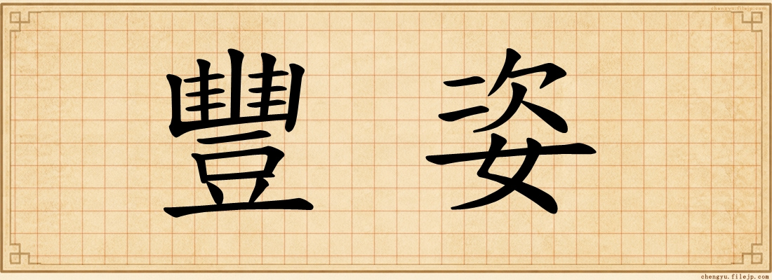豐姿