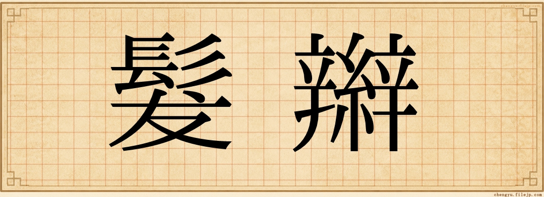 髮辮