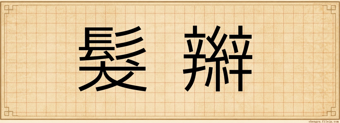 髮辮