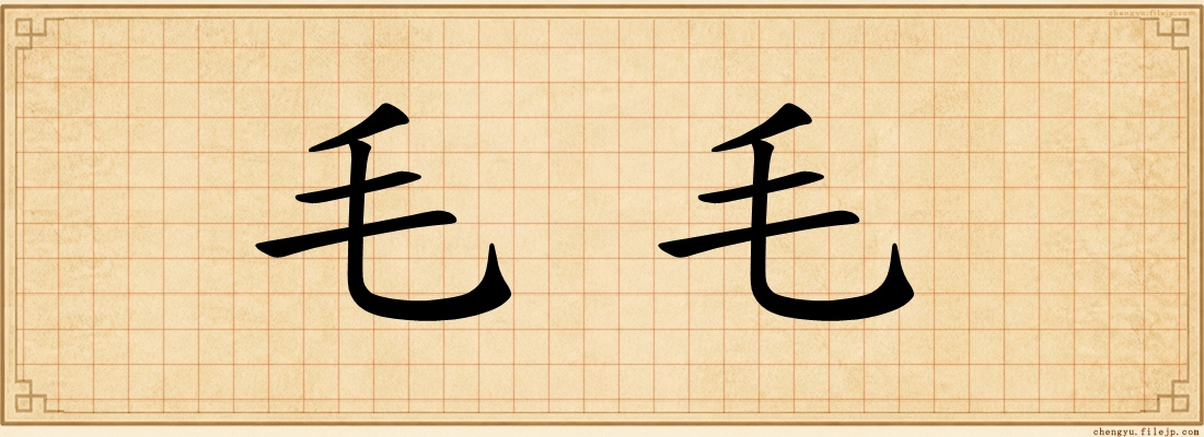 毛毛