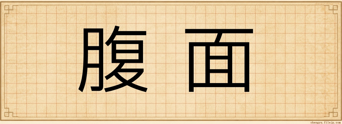 腹面
